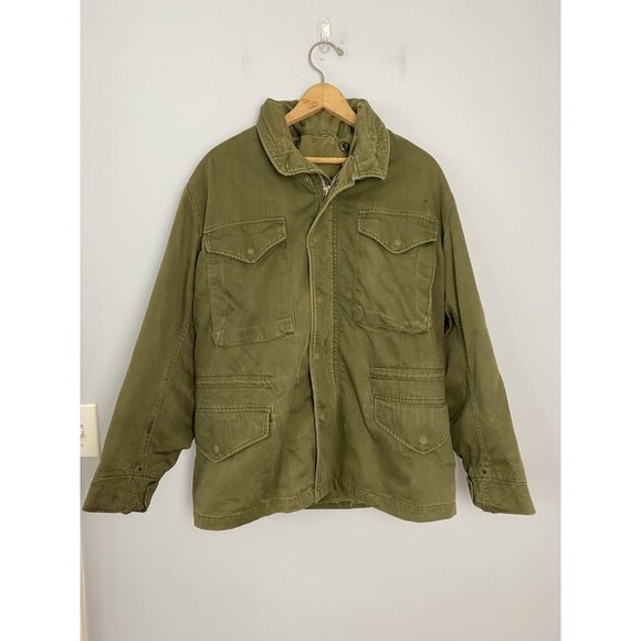 Vintage Field Jacket Coat Mens Med Short (Est.) US Military Vietnam War Era - Picture 1 of 16